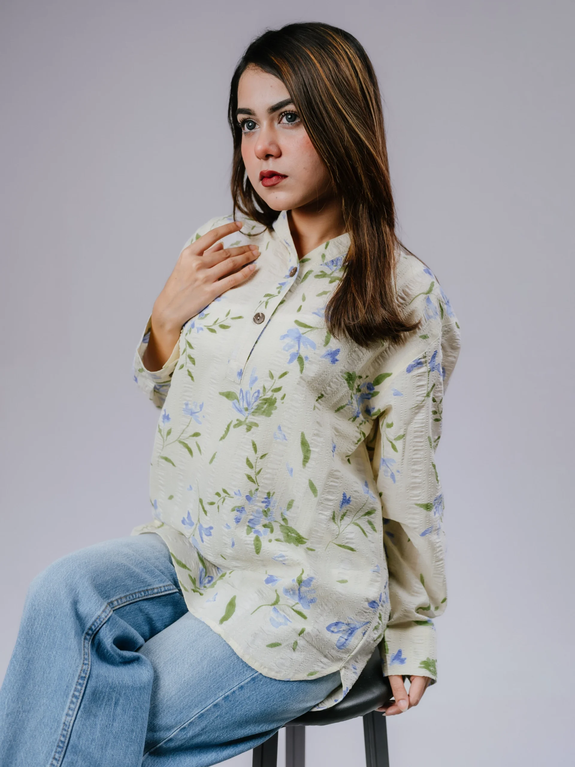 FLOWERVEIL SHIRT - Image 2